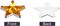 200PCS Acrylic Star Rhinestone 8x8mm Flat Back Plastic Gems for Craft Bead Face Painting Costume Jewelry Making, Gold